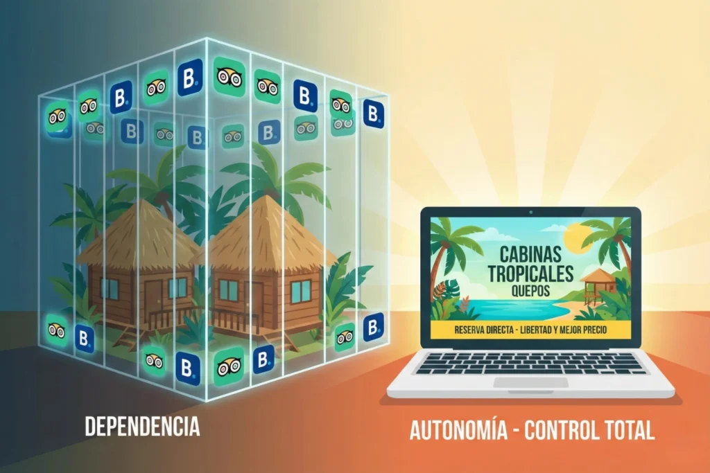 Diseño Web en Quepos y Manuel Antonio: ¿Por qué TripAdvisor no es suficiente?