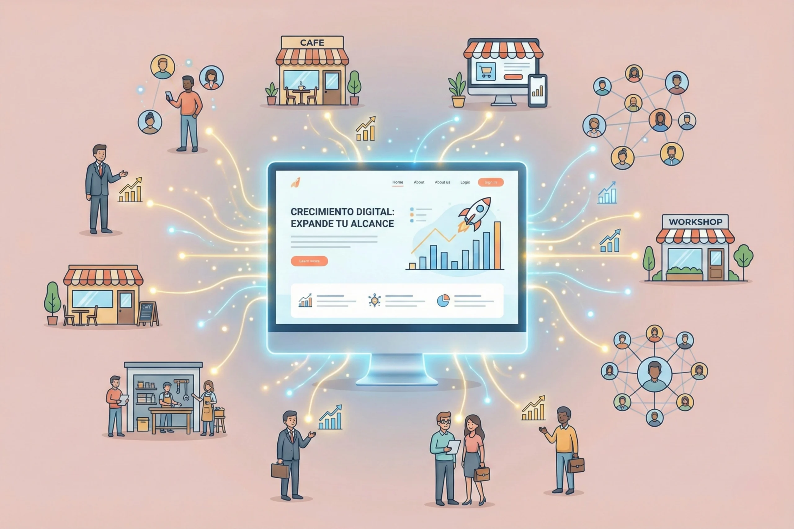 E-commerce y presencia web para negocios locales en la Zona Sur